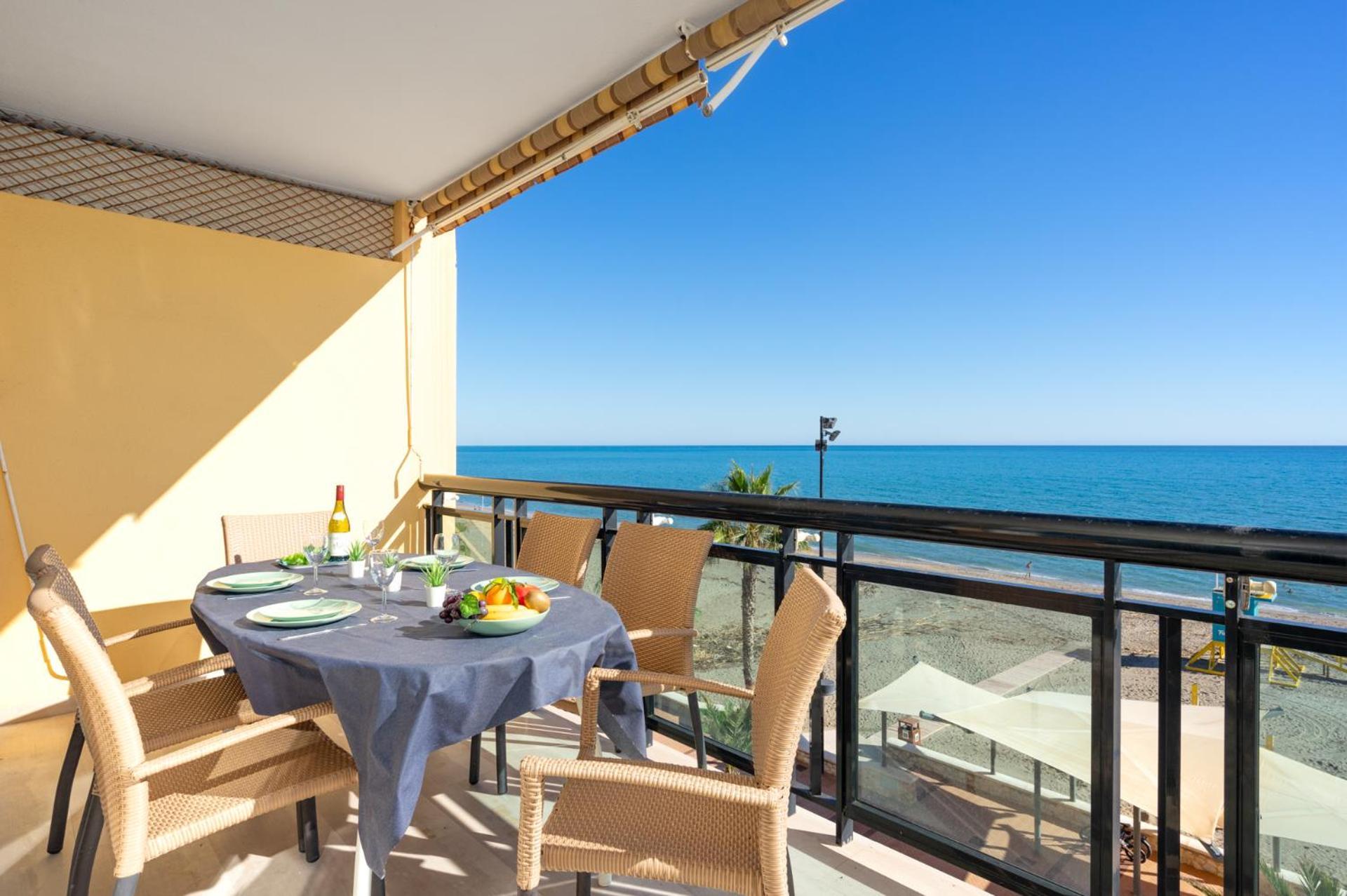 3 Bedroom, Sea Front & Sea View, Plunge Pool Fuengirola Esterno foto